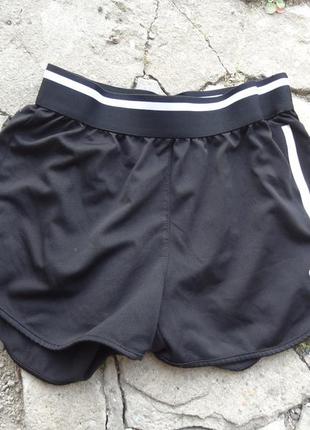 Adidas спортивные короткие шорты для девочки