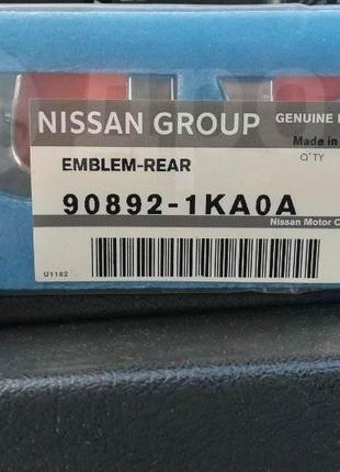 Эмблема (JUKE) NISSAN - 90892-1KA0A