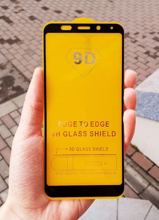 Скло захисне Xiaomi Redmi 5 Plus Full Glue Black повна поклейка