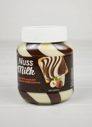 Шоколадно - молочная паста со вкусом ореха Nuss Milk 400г (Пол...
