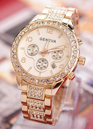 Часы женские geneva gold