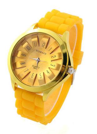 Жіночі наручні годинники womage, жовтий