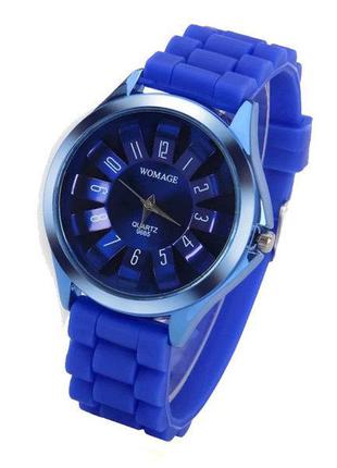 Жіночі наручні годинники womage, синій