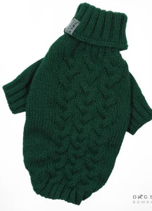 Вязаный осенний свитер для собак Y-231 Dogs Bomba, модель унисекс