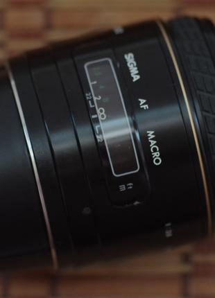 Макро об'єктив Sigma AF 50mm 2.8 macro для плівкових Canon