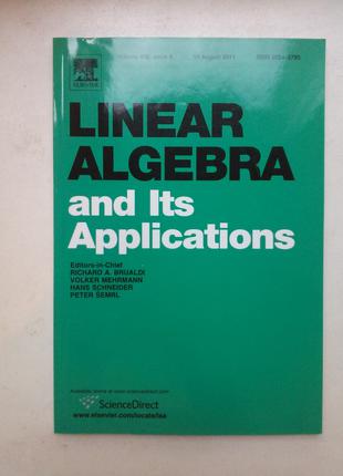 “Linear algebra and its applications vol. 435 , issue 4"