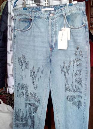 Бомба!)стильные джинсы zara trafaluc capsule collection