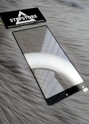 Защитное стекло 3D для Xiaomi Mi Mix клей по периметру черное ...