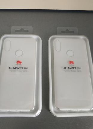 Чехол силиконовый на Huawei Y6s Оригинал