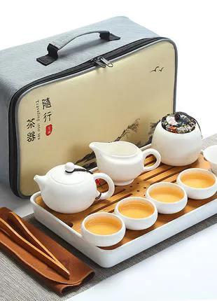 Чайный набор Гунфу Ча дорожный из 12 предметов