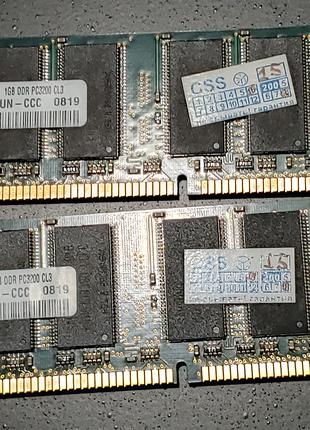 Samsung 1 GB DDR 400 MHz M368L2923DUN-CCC 1Gb 1Гб