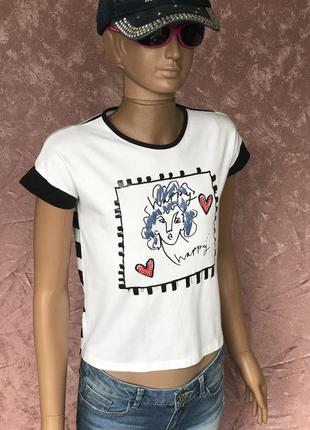 Новая футболка блузка silvian heach для девочки 9-11 лет