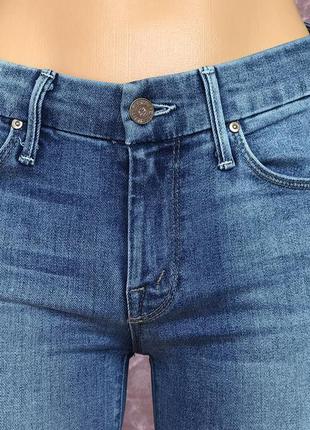 New люксовые тянущиеся джинсы рваные колени mother оригинал сша