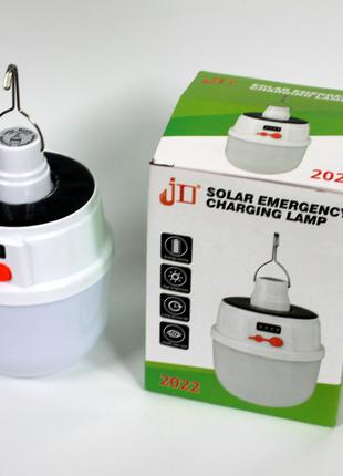Кемпинговый фонарик на солнечной батарее JD-2022 Лампа Фонарь ...