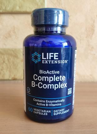 Life Extension, полный биоактивный комплекс витаминов группы B