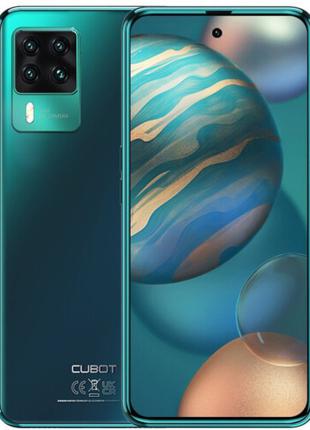 Смартфон Cubot X50 8/128Gb Green, 64+16+5+0.3/32Мп, 2 SIM, 6.6...