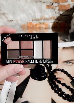 Rimmel mini power palette  (відтінок queen)