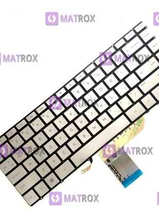 Клавиатура для ноутбука HP Spectre X360 15-BL series, ru, silver