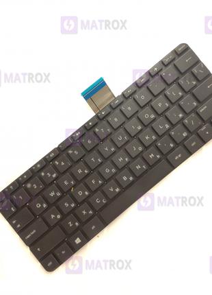 Клавіатура для ноутбука HP Pavilion x360 11-N series, black, ua