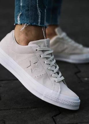 Кроссовки converse 25 см замшевые на осень-весну