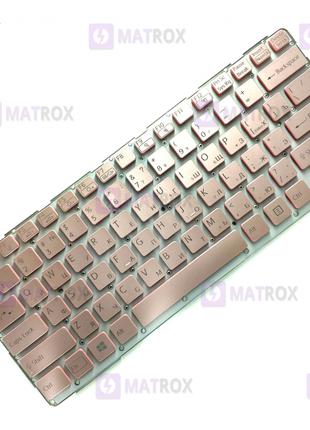 Клавиатура для ноутбука Sony Vaio SVE14A series, ru, pink