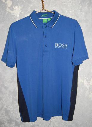Рубашка футболка поло hugo boss, оригинал, на 52 р-р.