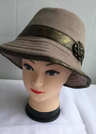 Шляпка шляпа женская шапка шапочка новая