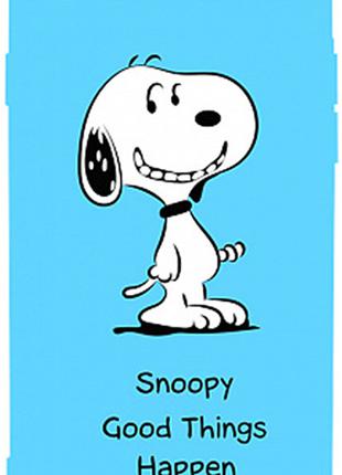 Силиконовый чехол TOTO для iPhone 7/8, Snoopy Sky Blue