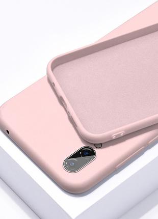 Чехол Full Soft Case для Huawei Y6p, розовый