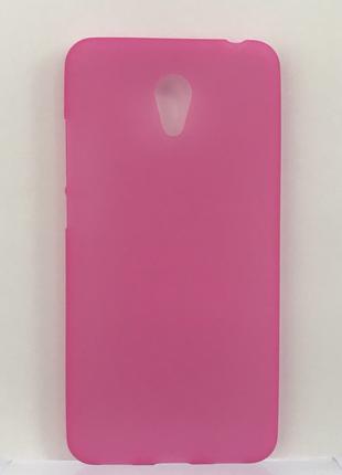 Силиконовый чехол для Meizu M6, pink