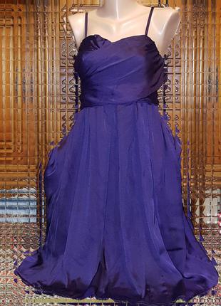 Нарядное выпускное вечернее платье сарафан. можно для беременных
