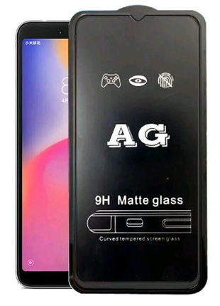 Матовое защитное стекло на Samsung A6+