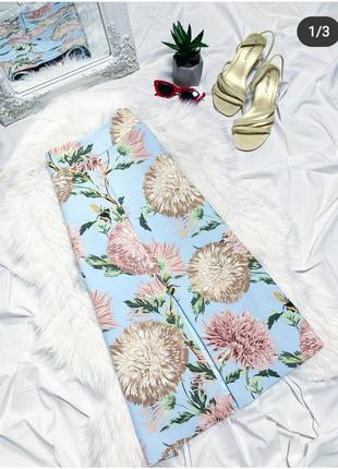 Шикарная юбка хризантемы цветы от warehouse
