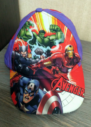 Кепка бейсболка Avengers Marvel