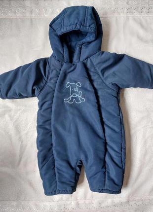Утеплённый детский комбенизон mothercare