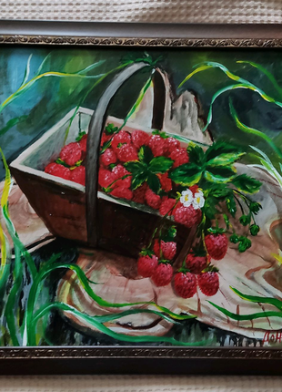 Продам картину "Корзина ягод".