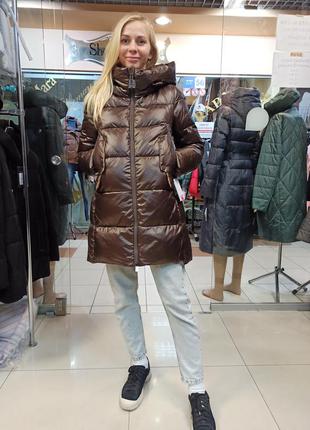 Новая коллекция зима clasna 2022, зимняя куртка с капюшоном