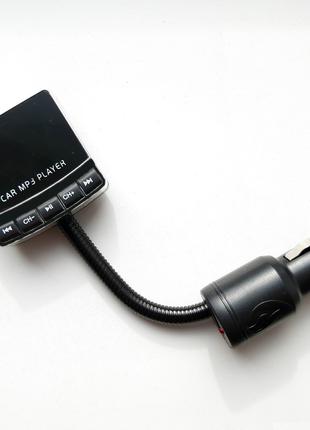 Автомобільний FM-модулятор 856 USB/micro SD/MP3 (Black) | Авто...