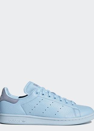 Кроссовки stan smith icey blue/icey blue/tactile blue 36