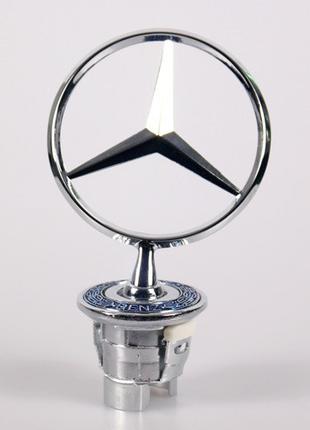 Новый Оригинал Звезда Эмблема на капот Mercedes