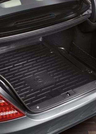 Коврик в багажник резиновый Mercedes-Benz S-Class W221 Новый О...
