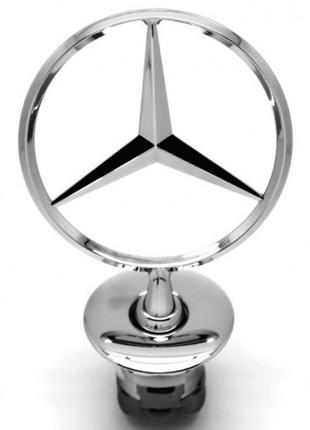 Эмблема Звезда Прицел на капот Mercedes-Benz-S C E Новая Ориги...