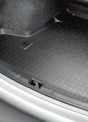Коврик багажника резиновый черный Toyota Corolla седан 06-2011...