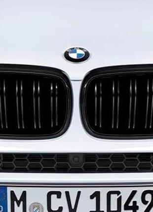 Решетки радиатора ноздри BMW X5M F85 F15 Shadow Line Новые Ори...