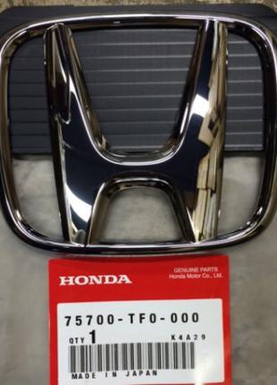 Эмблема в решетку радиатора Honda Civic Sedan Новая Оригинальная