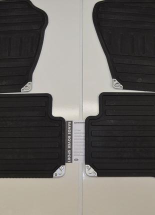 Комплект резиновых ковриков в салон Range Rover Sport (L320) 0...