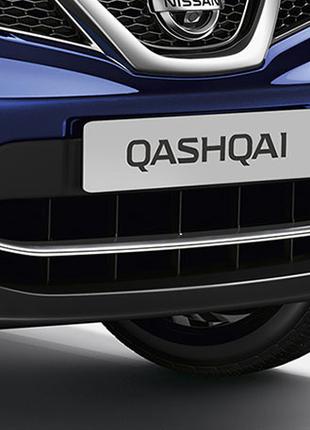 Молдинг переднего бампера для Nissan Qashqai J11 Новый Оригина...