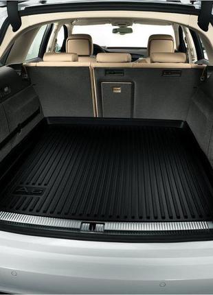 Новый Оригинальный резиновый коврик багажника Audi A6 C7