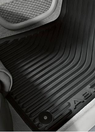 Коврики в салон резиновые Audi A8 D4 2009+ Новые Оригинальные