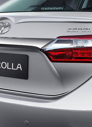 Спойлер на крышку багажника Toyota Corolla 2013- Новый Оригина...